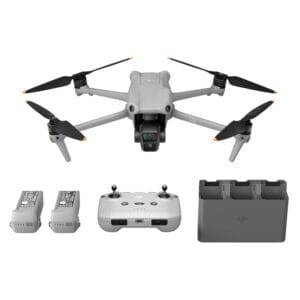 DJI Air 3 Fly More Combo with RC-N2 Remote Controller, Drone with Camera 4K, Dual Primary Cameras, 3 Batteries for Extended Flight Time, 48MP Photo, Camera Drone for Adults, FAA Remote ID Compliant