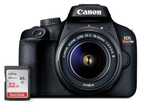 Canon EOS Rebel T100 DSLR Camera Best Price